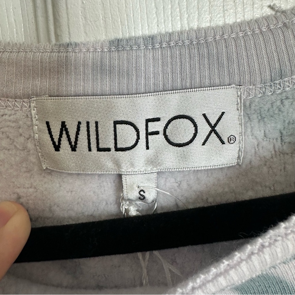 Wildfox Olivia Tie-Dye Sweatshirt oversized lightweight cozy small - Picture 6 of 12